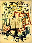 Salvador Dali Le Labyrinth painting